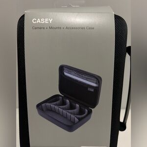 New GoPro Casey Black Case - Fits Camera, Mounts, & Accessories - Brand New
